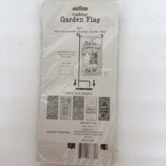 DESKTOP GARDEN FLAG NWT - Picture 5 of 7